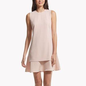 Theory Pink Admiral Crepe Dress, Size 6, LIKE NEW